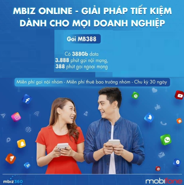 goi cuoc 4G MobiFone